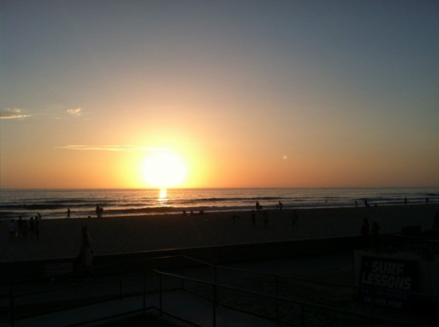 SD sunset