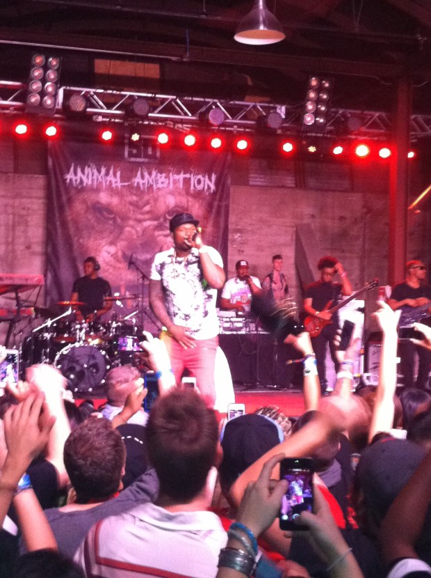 I saw MGK and 50 cent on Tuesday night 