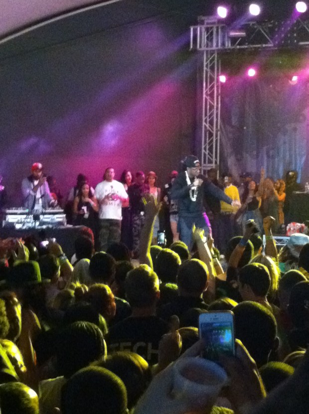 Caught the last bit of 2 Chains at Stubbs