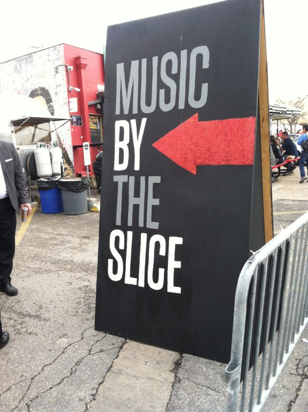 Even at Home Slice where i work there was music! Right in our parking lot! #MXTS